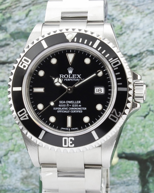 (image for) UNPOLISHED ROLEX OYSTER PERPETUAL DATE - SEA DWELLER / 16600